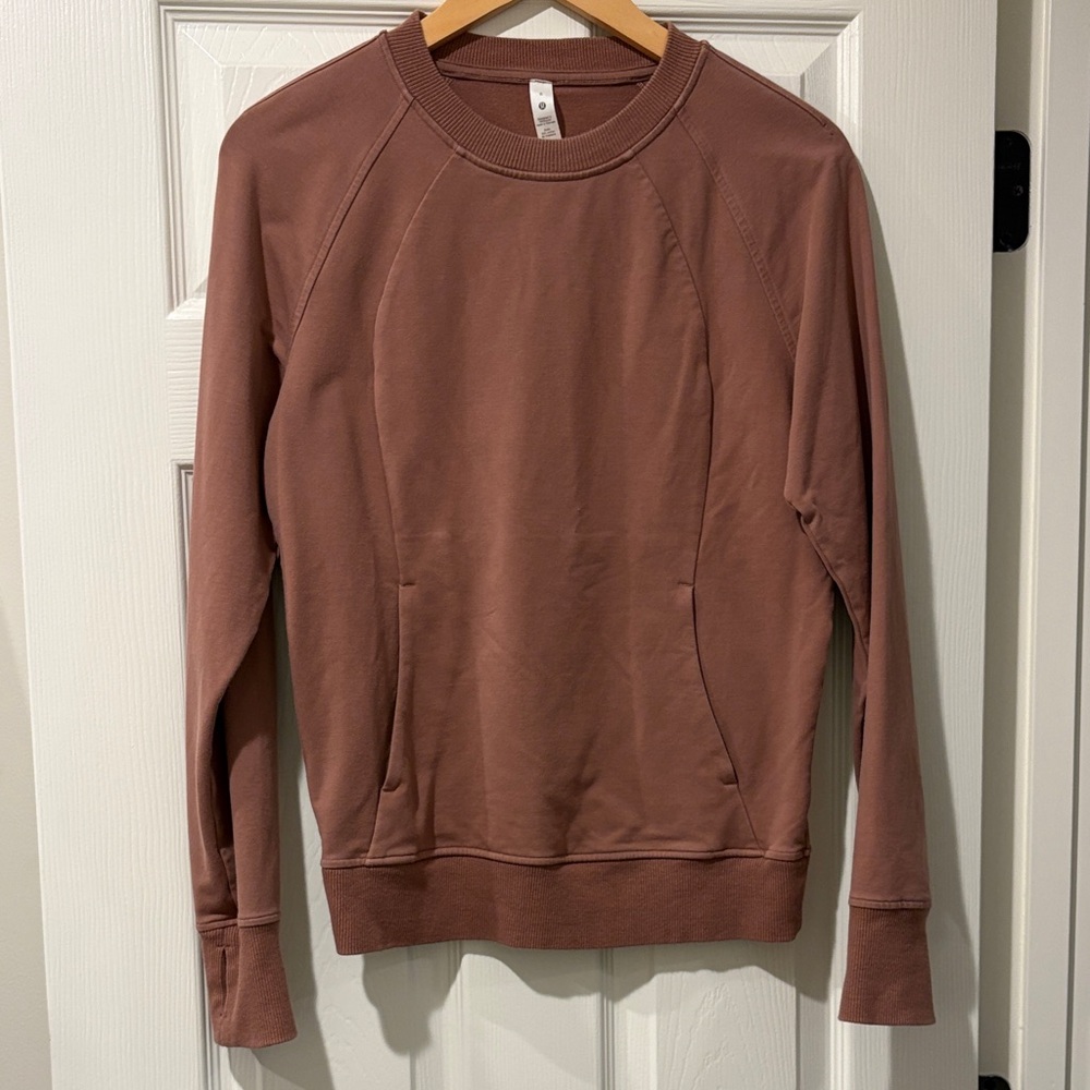 Lululemon Athletica Mauve Long Sleeve Sweatshirt